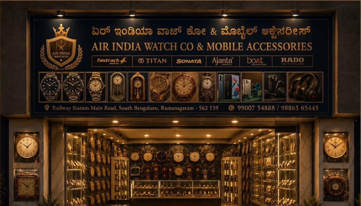 Air India Watch Co storefront